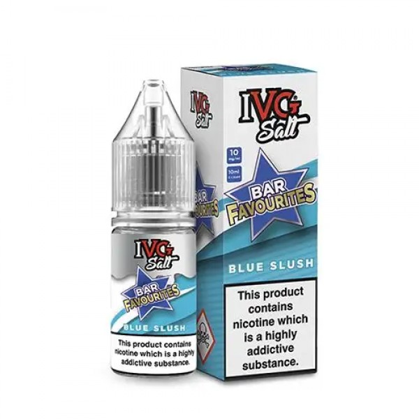 BLUE SLUSH NICOTINE SALT E-LIQUID BY IVG SALT BAR ...