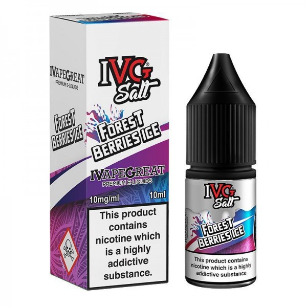 FOREST BERRIES ICE NICOTINE SALT E-LIQUID BY I VG ...