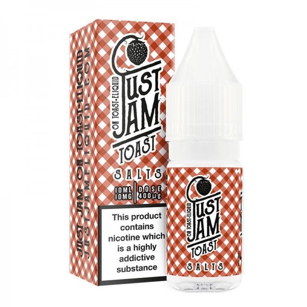 JUST JAM ON TOAST NICOTINE SALT E-LIQUID BY JUST JAM