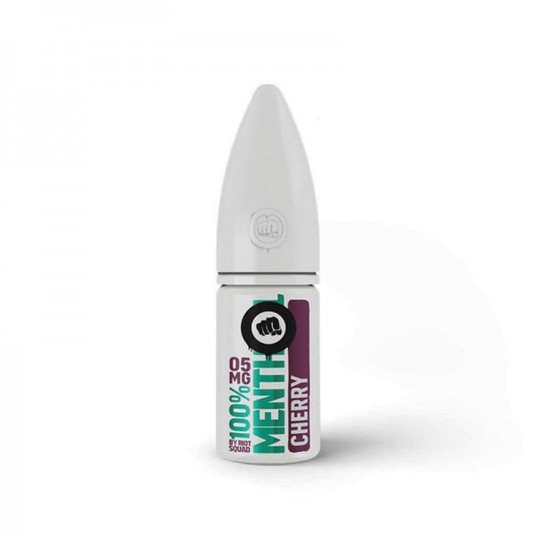 CHERRY NICOTINE SALT E-LIQUID BY RIOT SQUAD 100% M...