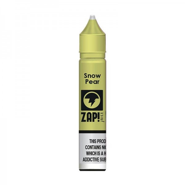 SNOW PEAR NICOTINE SALT E-LIQUID BY ZAP!
