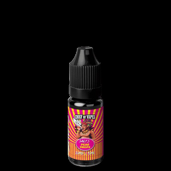 PEAR DROPS NICOTINE SALT E-LIQUID BY CHIEF OF VAPE...