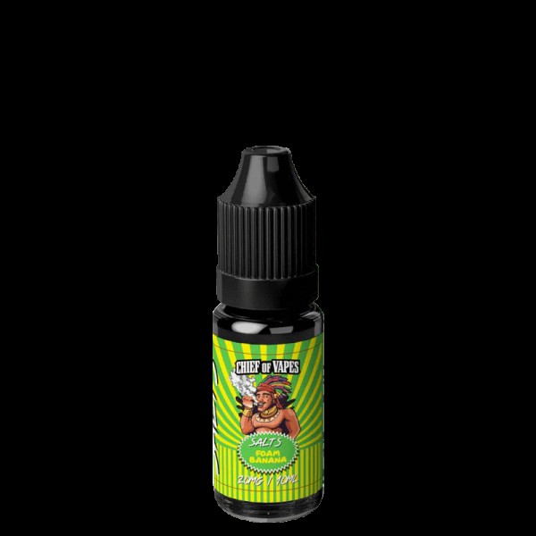 FOAM BANANA NICOTINE SALT E-LIQUID BY CHIEF OF VAP...