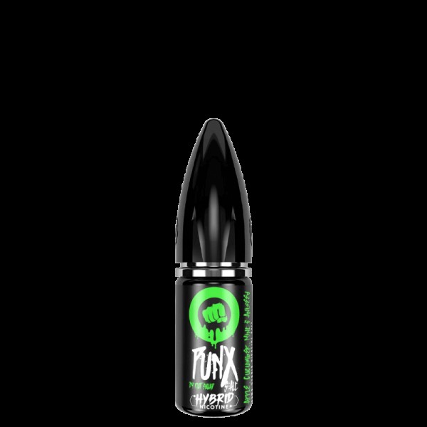 APPLE CUCUMBER MINT & ANISEED HYBRID NICOTINE SALT E-LIQUID BY PUNX RIOT SQUAD SALT