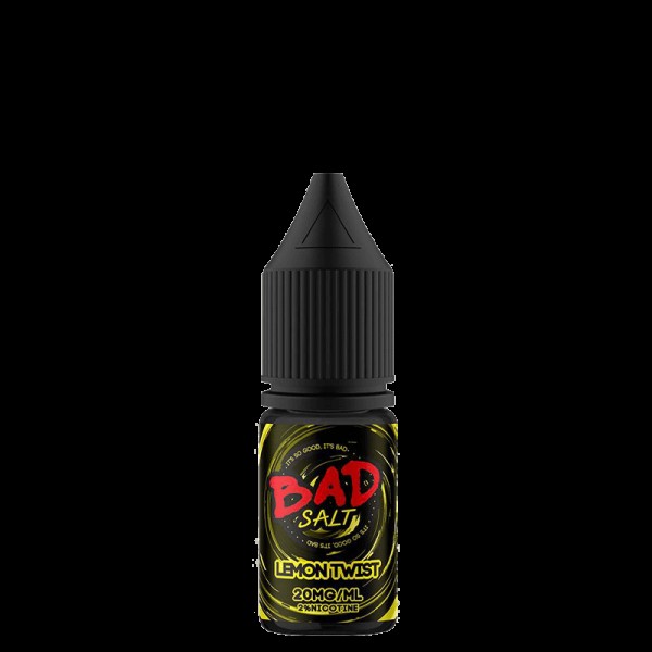 LEMON TWIST NICOTINE SALT E-LIQUID BY BAD SALT