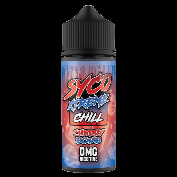 CHERRY BOMB E LIQUID BY SYCO XTREME CHILL 100ML 80...