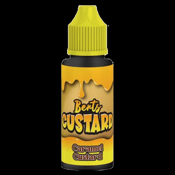 CARAMEL CUSTARD E LIQUID BY BERT'S CUSTARD 100...
