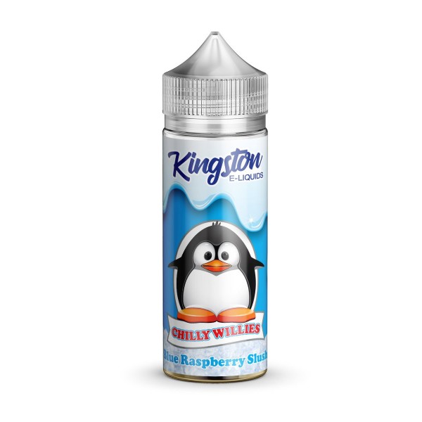 BLUE RASPBERRY SLUSH E LIQUID KINGSTON CHILLY WILL...