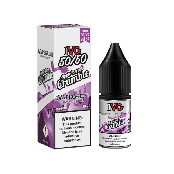 APPLE BERRY CRUMBLE TDP E LIQUID BY I VG 10ML 50VG