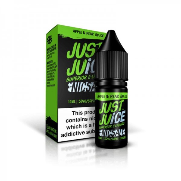 APPLE & PEAR ON ICE NICOTINE SALT E-LIQUID BY ...