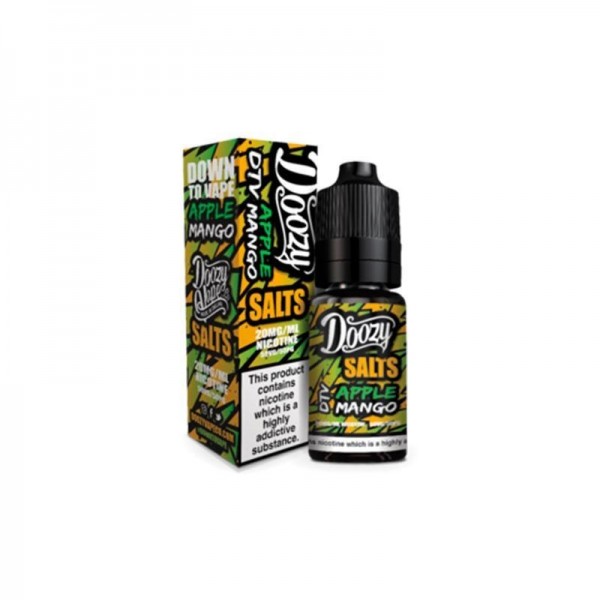 APPLE & MANGO NICOTINE SALT E-LIQUID BY DOOZY ...