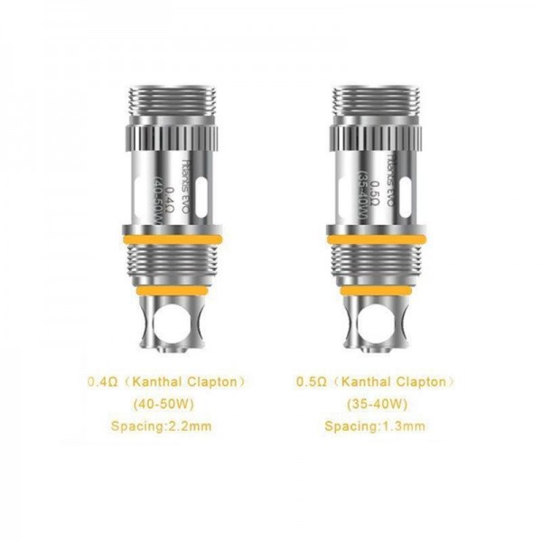 ASPIRE ATLANTIS EVO VAPE ATOMIZER REPLACEMENT COIL HEADS