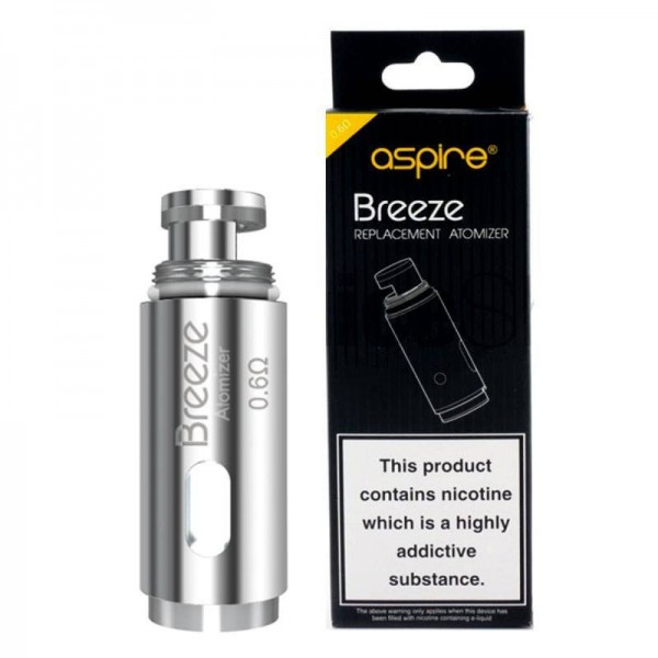 ASPIRE BREEZE VAPE ATOMIZER REPLACEMENT COIL HEADS