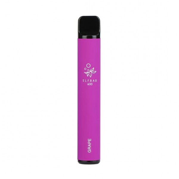 Grape Elf Bar 600 Puffs Disposable Vape