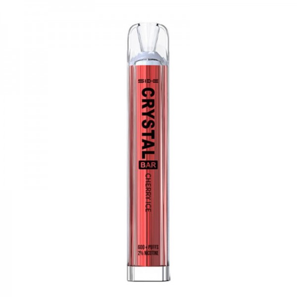 Cherry Ice By SKE Crystal 600 Puffs Disposable Vape