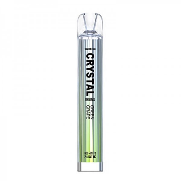 Green Grape By SKE Crystal 600 Puffs Disposable Va...