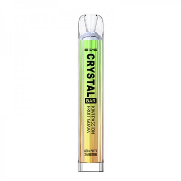 Kiwi Passionfruit Guava By SKE Crystal 600 Puffs D...