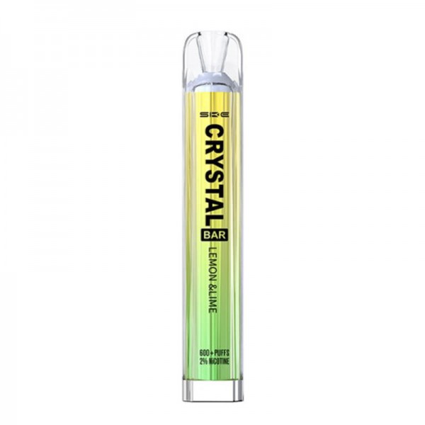 Lemon & Lime By SKE Crystal 600 Puffs Disposab...