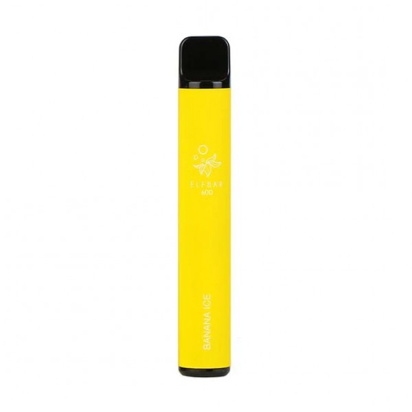 Banana Ice Elf Bar 600 Puffs Disposable Vape