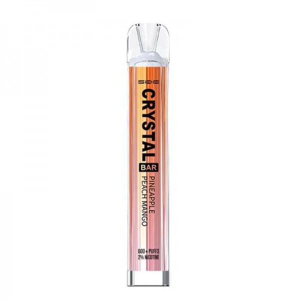 Pineapple Peach Mango By SKE Crystal 600 Puffs Dis...