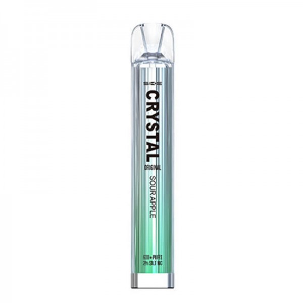 Sour Apple By SKE Crystal 600 Puffs Disposable Vap...