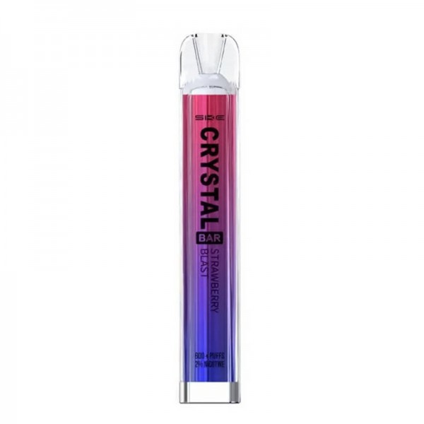 Strawberry Blast By SKE Crystal 600 Puffs Disposab...