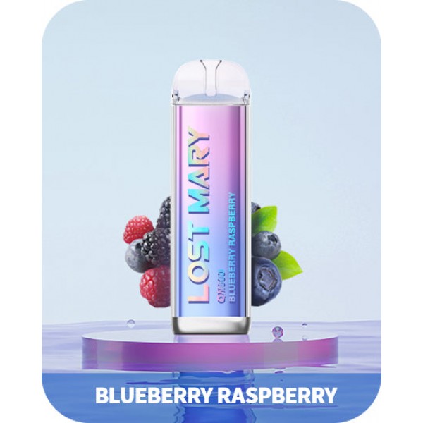 Blueberry Raspberry Lost Mary 600 Puffs Disposable Vape QM600