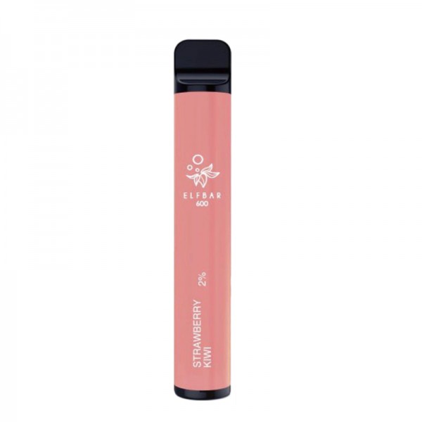 Strawberry Kiwi Elf Bar 600 Puffs Disposable Vape