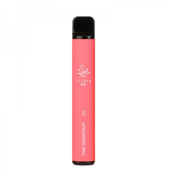 Pink Grapefruit Elf Bar 600 Puffs Disposable Vape