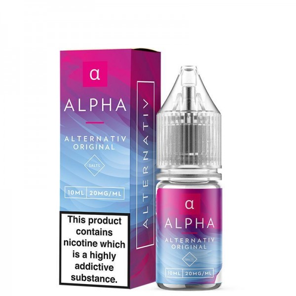 ALPHA NICOTINE SALT E-LIQUID BY ALTERNATIV