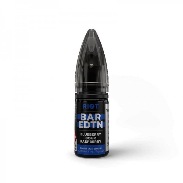 BLUEBERRY SOUR RASPBERRY RIOT BAR EDTN NICOTINE SA...