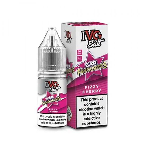 FIZZY CHERRY NICOTINE SALT E-LIQUID BY IVG SALT BA...