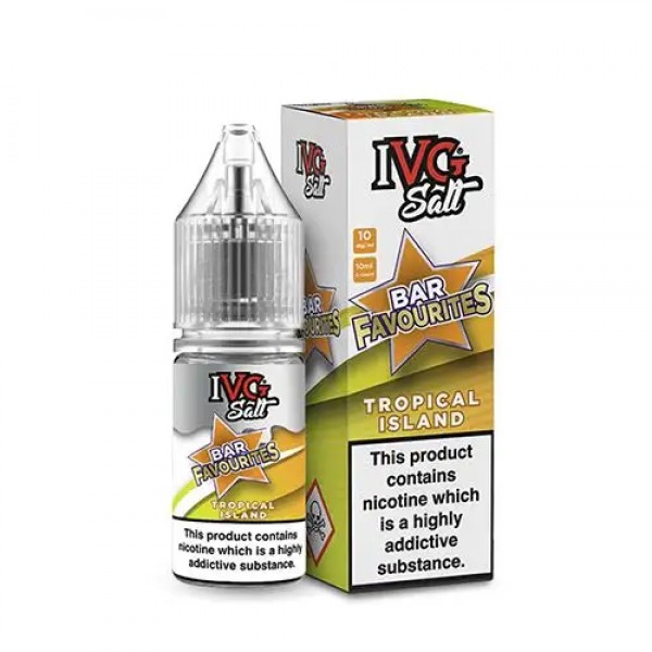 TROPICAL ISLAND NICOTINE SALT E-LIQUID BY IVG SALT...