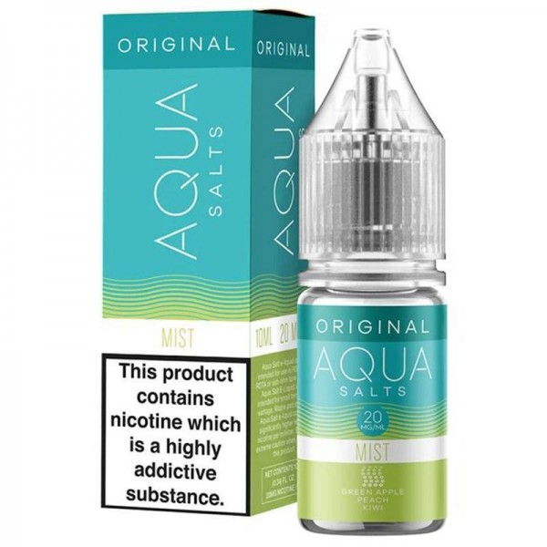 MIST NICOTINE SALT E-LIQUID BY AQUA SALTS ORIGINAL