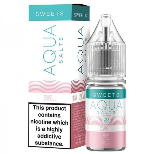 SWELL NICOTINE SALT E-LIQUID BY AQUA SALTS SWEETS