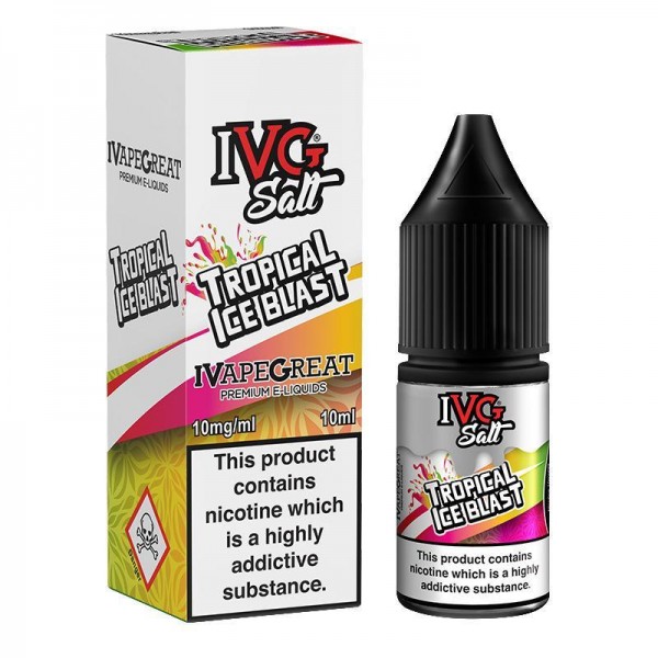 TROPICAL ICE BLAST NICOTINE SALT E-LIQUID BY I VG ...