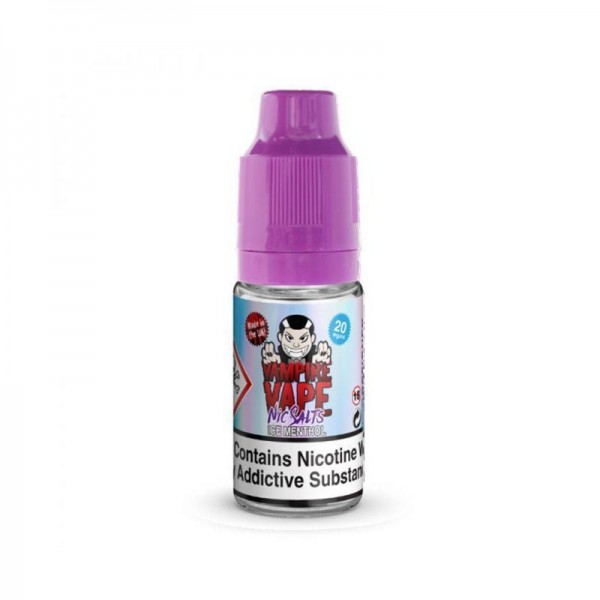 ICE MENTHOL NICOTINE SALE E-LIQUID BY VAMPIRE VAPE