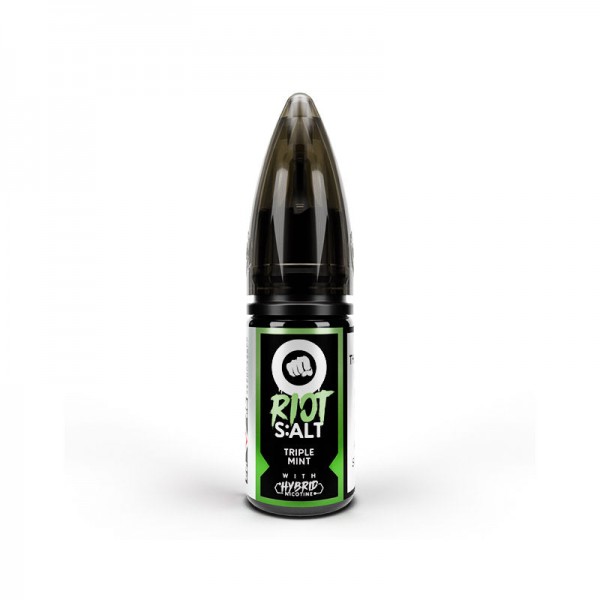TRIPLE MINT HYBRID NICOTINE SALT E-LIQUID BY RIOT ...