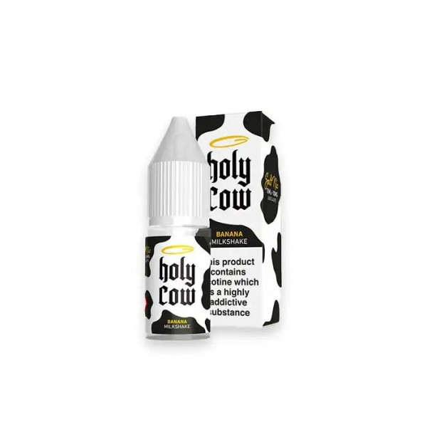 BANANA MILKSHAKE NICOTINE SALT E LIQUID BY HOLY CO...