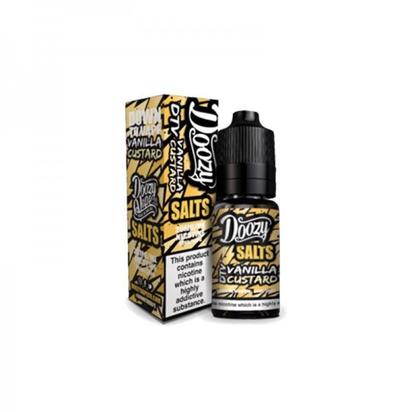 VANILLA CUSTARD NICOTINE SALT E-LIQUID BY DOOZY SA...