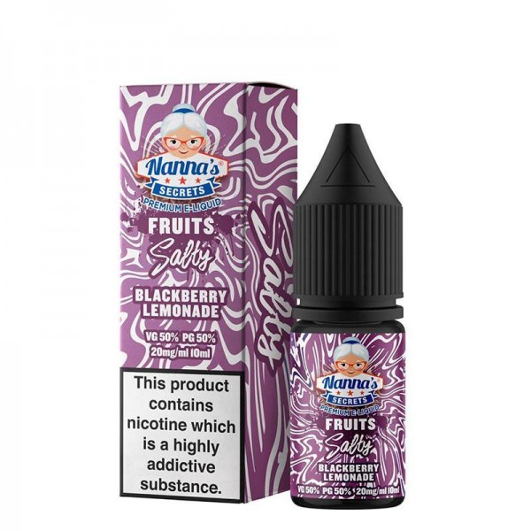 BLACKBERRY LEMONADE NICOTINE SALT E-LIQUIDS BY NAN...