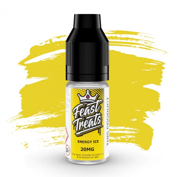 ENERGY ICE NICOTINE BAR SALTS E LIQUID BY FEAST TR...