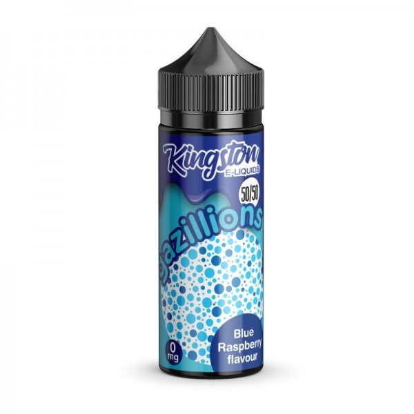 BLUE RASPBERRY E LIQUID KINGSTON 50/50 GAZZILIONS ...