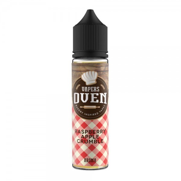 RASPBERRY APPLE CRUMBLE E LIQUID BY VAPERS OVEN 50ML 70VG