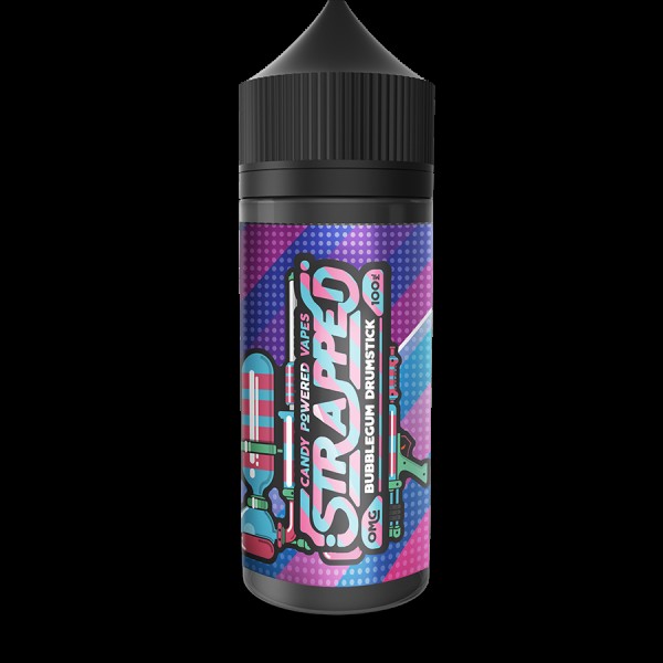 BUBBLEGUM DRUMSTICK E LIQUID BY STRAPPED 100ML 70V...