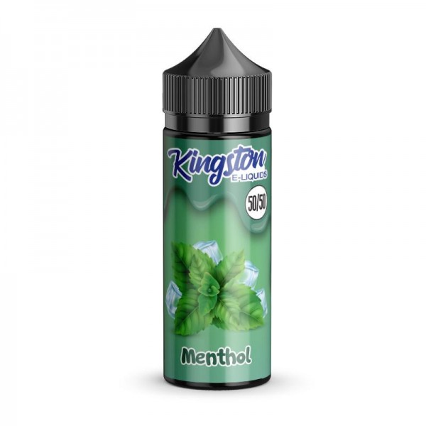 MENTHOL CHILL E LIQUID KINGSTON 50/50 MENTHOL 100M...