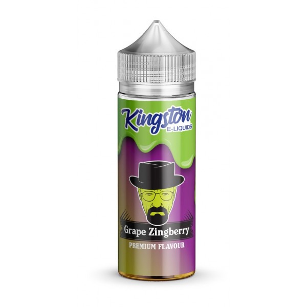 GRAPE ZINGBERRY E LIQUID KINGSTON ZINGBERRY 100ML ...