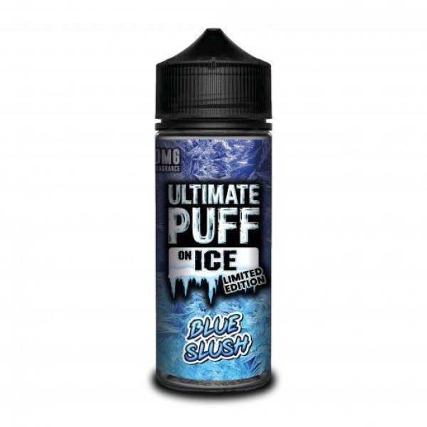 BLUE SLUSH E LIQUID BY ULTIMATE PUFF ON ICE 100ML ...