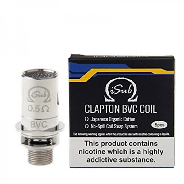 INNOKIN ISUB BVC CLAPTON REPLACEMENT VAPE COILS