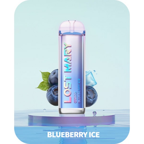 Blueberry Ice Lost Mary 600 Puffs Disposable Vape ...